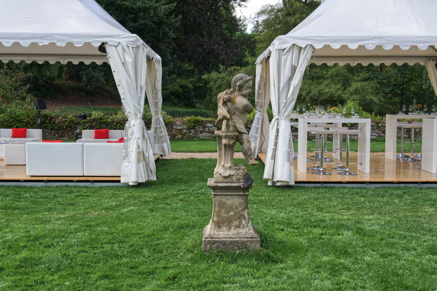 Hochzeit im Schlossgarten 1